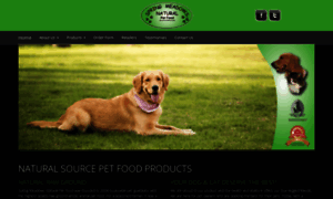 Springmeadowsnaturalpetfood.com thumbnail