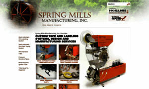 Springmillsmfg.com thumbnail