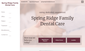 Springridgefamilydental.com thumbnail