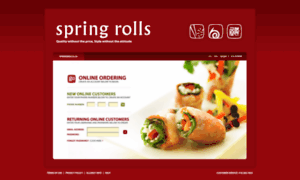Springrollsordering.com thumbnail