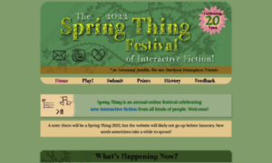 Springthing.net thumbnail