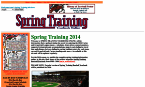 Springtrainingmagazine.com thumbnail
