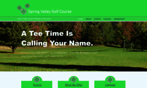 Springvalleygolf.us thumbnail