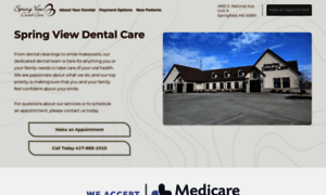 Springviewdentalcare.com thumbnail