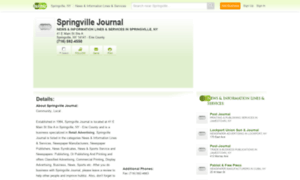 Springville-journal.hub.biz thumbnail