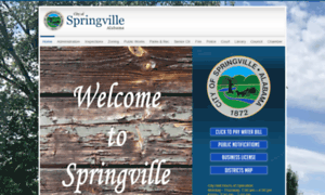Springvillealabama.org thumbnail