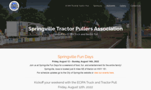 Springvilletractorpull.com thumbnail