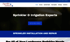 Sprinklersolutionstx.com thumbnail