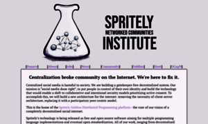 Spritely.institute thumbnail
