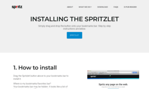 Spritzlet.com thumbnail