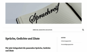 Spruchreif.info thumbnail