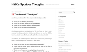 Spuriousthoughts.com thumbnail