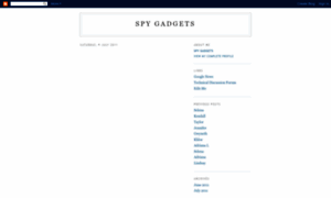 Spy-gadgets-b.blogspot.in thumbnail