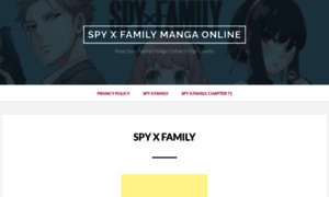 Spy-x-family-manga.com thumbnail