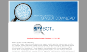Spybot-download.net thumbnail