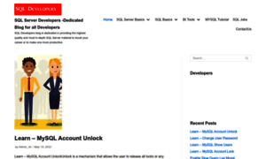 Sql-developers.co.uk thumbnail