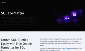 Sql-format.com thumbnail