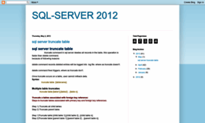Sql-server-2012-tutorials.blogspot.com thumbnail