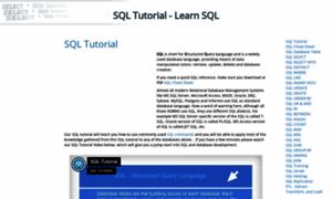 Sql-tutorial.net thumbnail