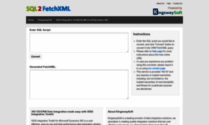 Sql2fetchxml.com thumbnail