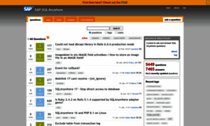 Sqlanywhere-forum.sap.com thumbnail