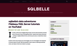 Sqlbelle.wordpress.com thumbnail