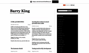 Sqldev.wordpress.com thumbnail