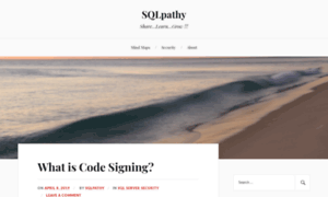Sqlpathy.com thumbnail