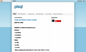 Sqlplsq.blogspot.com thumbnail
