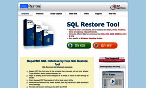 Sqlrestore.org thumbnail