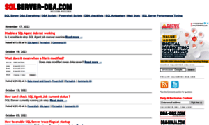 Sqlserver-dba.com thumbnail