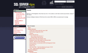 Sqlserver-tips.phi-integration.com thumbnail