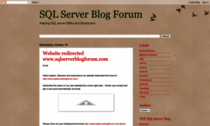 Sqlserverblogforum.blogspot.co.uk thumbnail