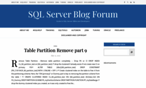Sqlserverblogforum.com thumbnail