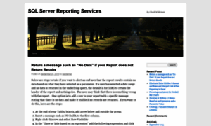 Sqlserverreportingservices.wordpress.com thumbnail