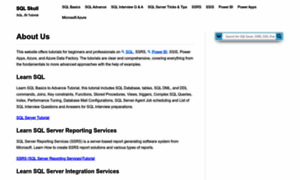 Sqlskull.com thumbnail