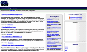 Sqlteam.net thumbnail