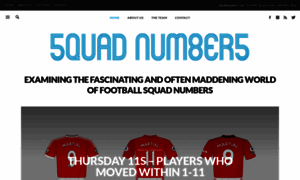 Squadnumbers.com thumbnail