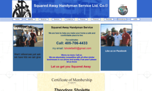 Squared-away-handyman.com thumbnail