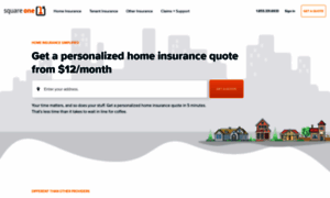 Squareoneinsurance.com thumbnail