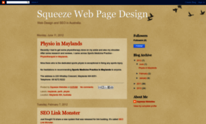 Squeeze-webpage-design.blogspot.com thumbnail