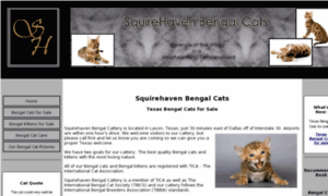 Squirehavenbengalcats.com thumbnail