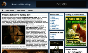 Squirrelhuntinginfo.com thumbnail