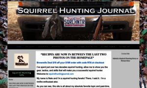 Squirrelhuntingjournal.com thumbnail