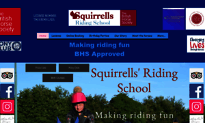 Squirrellsridingschool.co.uk thumbnail