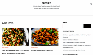 Srecipe.org thumbnail
