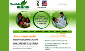 Sreshtahospitals.com thumbnail