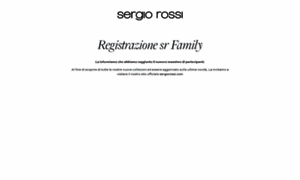 Srfamily.sergiorossi.com thumbnail