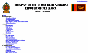 Srilankaembassybeirut.com thumbnail