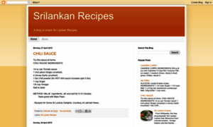 Srilankanrecipes101.blogspot.sg thumbnail